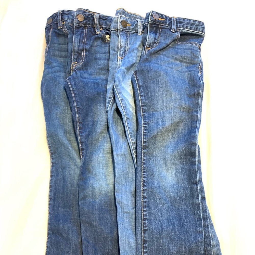Lot of 4 pairs GAP girls jeans in good condition